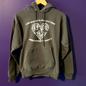 Cute nurse, EMT, doctor graphic hooded pullover sweatshirt